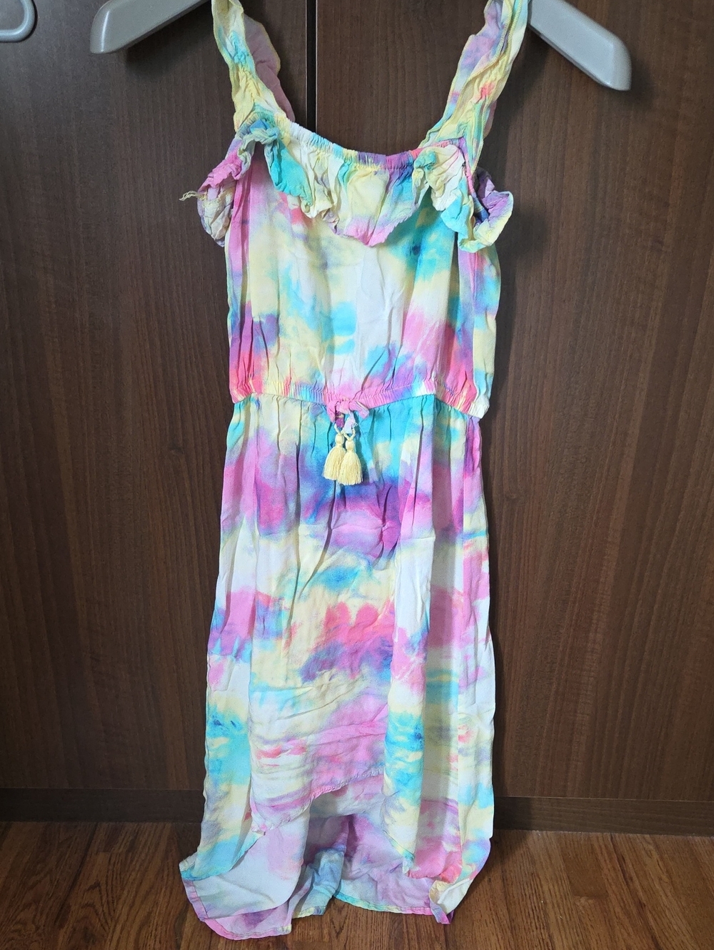 Tie Dye Hi-lo Dress